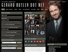 Tablet Screenshot of gerardbutler.net